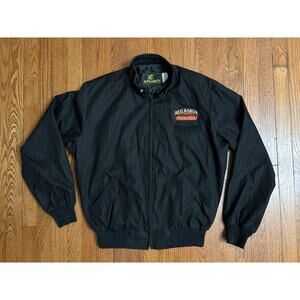 Red Baron Stearman Squadron- K-Products- Made in USA- Men's Bomber Jacket Size L